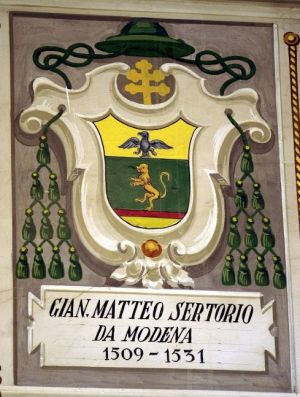 Arms (crest) of Giovanni Matteo Sertorio