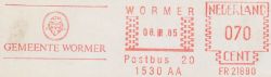 Wapen van Wormer/Arms (crest) of Wormer