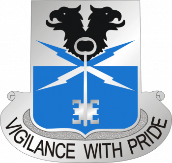 Coat of arms (crest) of 533rd Military Intelligence Battalion, US Army