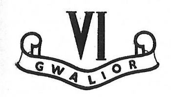 Blason de 6th Gwalior Infantry, Gwalior/Arms (crest) of 6th Gwalior Infantry, Gwalior