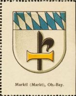 Wappen von Marktl/Arms (crest) of Marktl