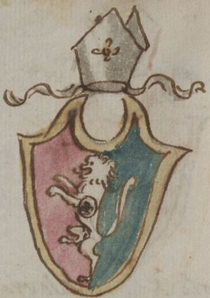 Arms (crest) of Charles de Bony