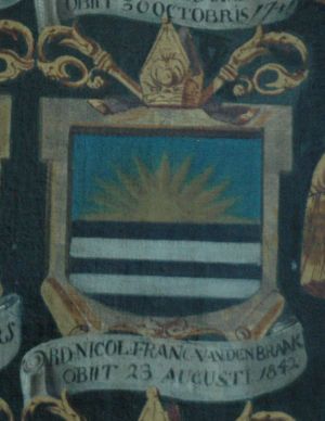 Arms (crest) of Nicolaus van den Braak