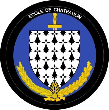 Coat of arms (crest) of the Gendarmerie School of Chateaulin, France