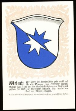 Wappen von/Blason de Weiach