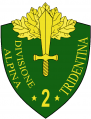 2nd Alpine Division Tridentina, Italian Army.png