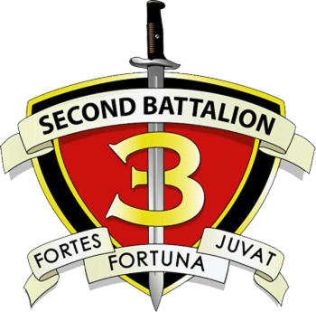 Coat of arms (crest) of the 2nd Battalion, 3rd Marines, USMC
