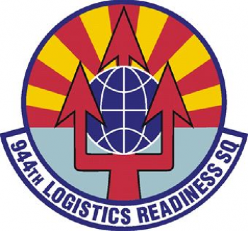 Coat of arms (crest) of the 944th Logistics Readiness Squadron, US Air Force