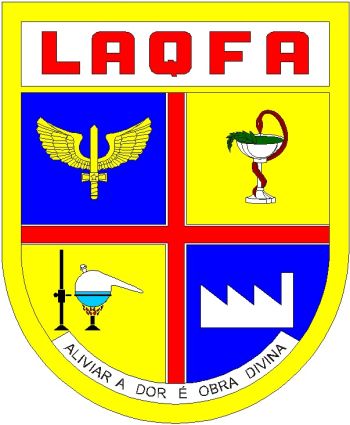 Coat of arms (crest) of the Aeronautical Chemical-Pharmaceutical Laboratory, Brazilian Air Force