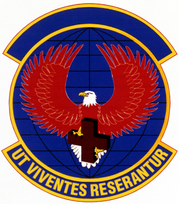 Coat of arms (crest) of the 146th Aeromedical Evacuation Squadron, California Air National Guard