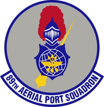 Coat of arms (crest) of the 88th Aerial Port Squadron, US Air Force