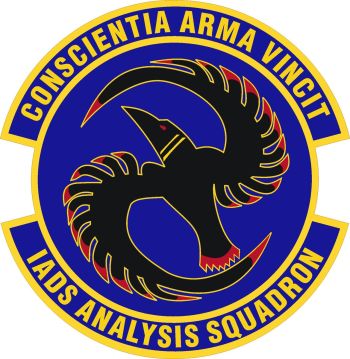 Coat of arms (crest) of the Integrated Command, Control, Communications, Computers, Intelligence, Surveillance and Reconnaissance Analysis Squadron, US Air Force