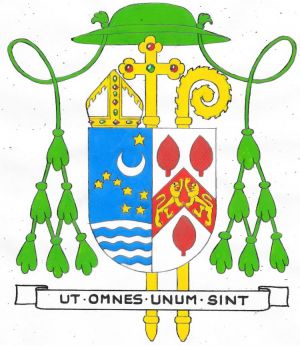 Arms (crest) of Robert Dermot O'Flanagan