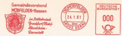 Wappen von Mörfelden/Coat of arms (crest) of Mörfelden