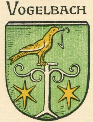 Wappen von Vogelbach/Coat of arms (crest) of Vogelbach