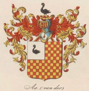 Coat of arms of the Van der Aa family