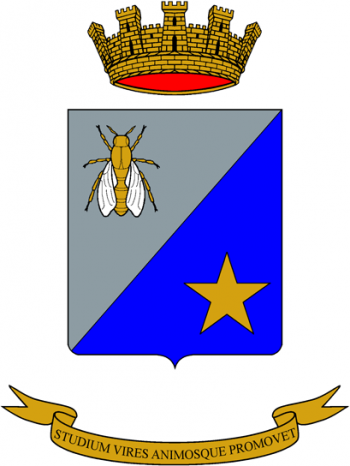 Coat of arms (crest) of Commissariate and Administration School, Italian Army