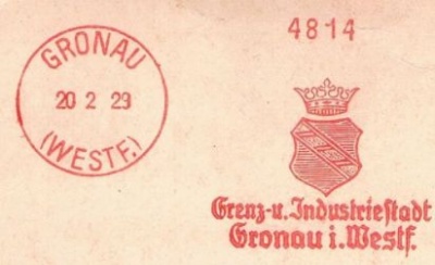 Wappen von Gronau (Leine)/Coat of arms (crest) of Gronau (Leine)