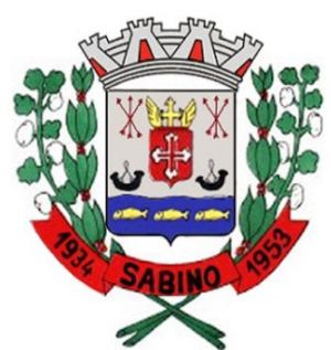 Brasão de Sabino (São Paulo)/Arms (crest) of Sabino (São Paulo)