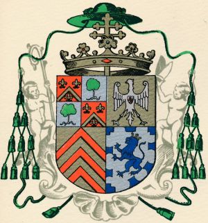 Arms (crest) of Miguel Juan de Taverner y de Rubí