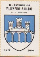 Blason de Villeneuve-sur-Lot/Arms (crest) of Villeneuve-sur-Lot