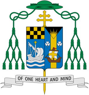 Arms (crest) of Patrick Christopher Pinder