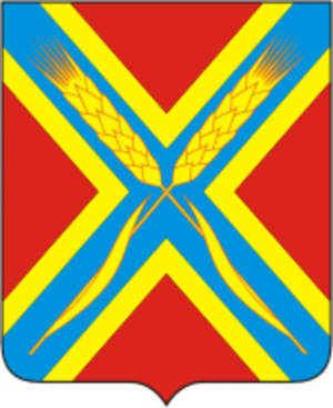 Arms (crest) of Oktyabrsky Rayon (Orenburg)