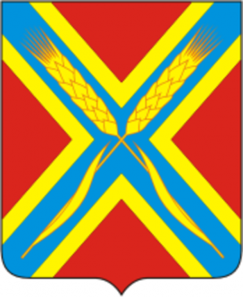 Coat of arms (crest) of Oktyabrsky Rayon (Orenburg)