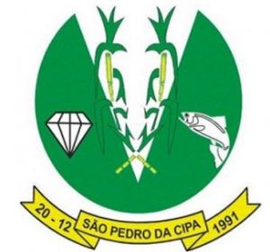 Brasão de São Pedro da Cipa/Arms (crest) of São Pedro da Cipa