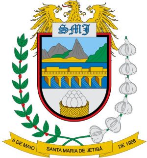 Brasão de Santa Maria de Jetibá/Arms (crest) of Santa Maria de Jetibá