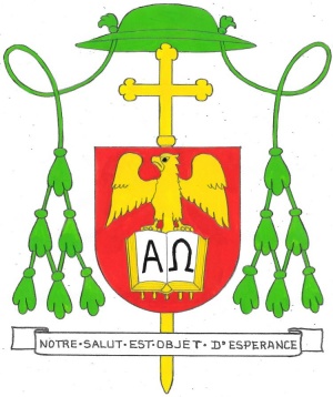 Arms (crest) of Bernard Hubert