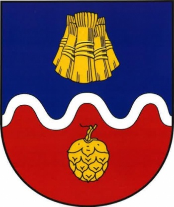 Arms (crest) of Žiželice (Louny)