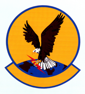 Coat of arms (crest) of the 20th Communications Squadron, US Air Force