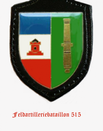 Coat of arms (crest) of the Field Artillery Battalion 515, German Army