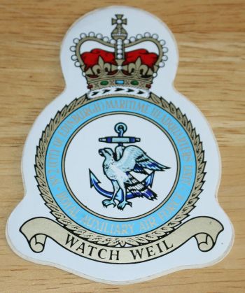 Coat of arms (crest) of the No 2 (City of Edinburgh) Maritime Headquarters, Royal Auxiliary Air Force