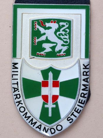 Coat of arms (crest) of Steiermark Military Command, Austria