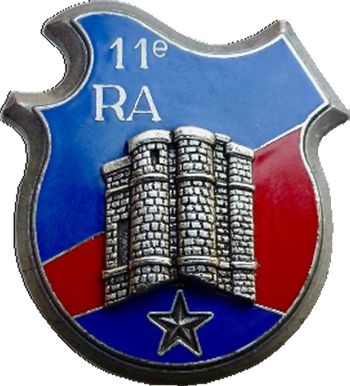 Blason de 11th Artillery Regiment, French Army/Arms (crest) of 11th Artillery Regiment, French Army