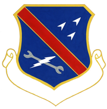 Coat of arms (crest) of the 3350th Technical Training Group, US Air Force