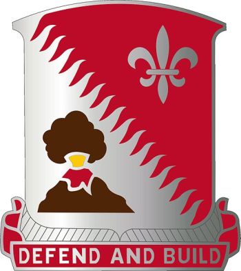 Arms of 34th Engineer Battalion, US Army