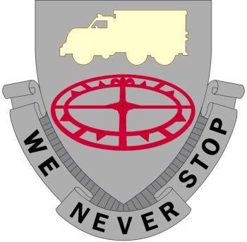 Coat of arms (crest) of 49th Transportation Battalion, US Army