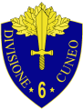6th Infantry Division Cuneo, Italian Army.png