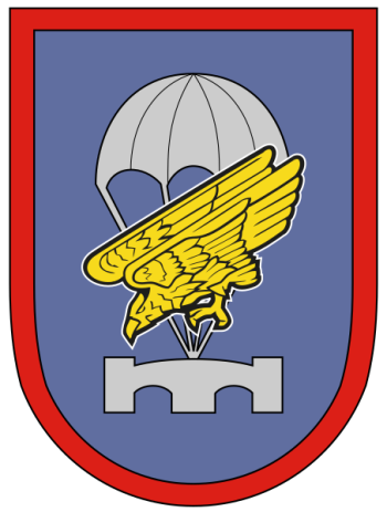 Coat of arms (crest) of the Air Landing Pioneer Company 260, German Army