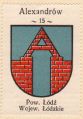 Arms (crest) of Alexandrów