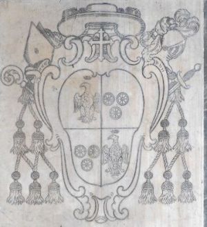 Arms (crest) of Jacopo Gaetano Inghirami