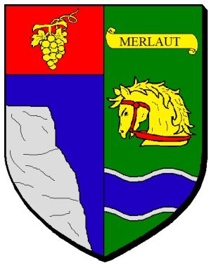 Blason de Merlaut/Coat of arms (crest) of {{PAGENAME