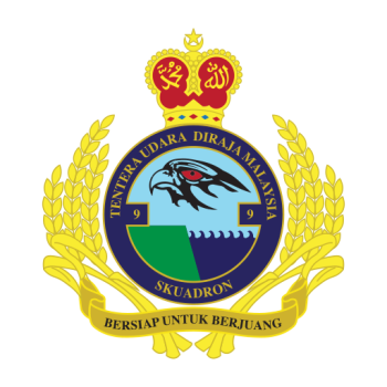 Coat of arms (crest) of the No 9 Squadron, Royal Malaysian Air Force