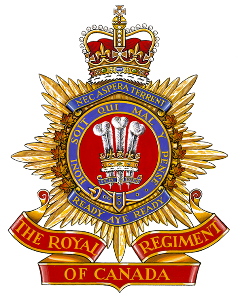 File:The Royal Regiment of Canada, Canadian Army.png