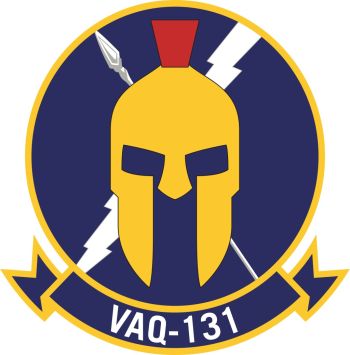 Coat of arms (crest) of the VAQ-131 Lancers, US Navy