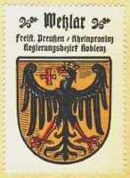 Wappen von Wetzlar/Arms (crest) of Wetzlar