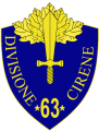 63rd Infantry Division Cirene, Italian Army.png